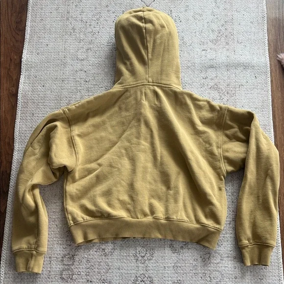 Aritzia Mustard Yellow Hoodie - Picture 9 of 9